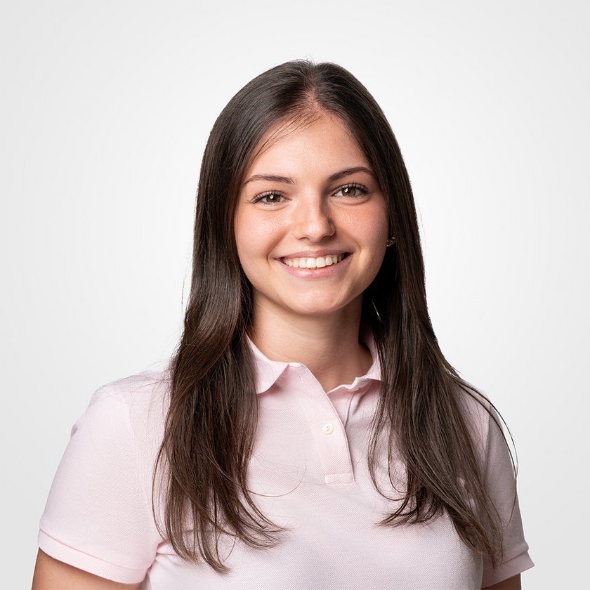 Melisa Latifi, Mitarbeiterin Patientenadministration