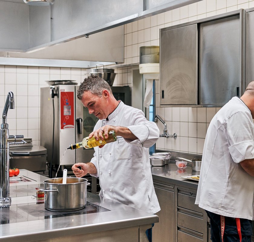 Reto Kämpf, Küchenchef