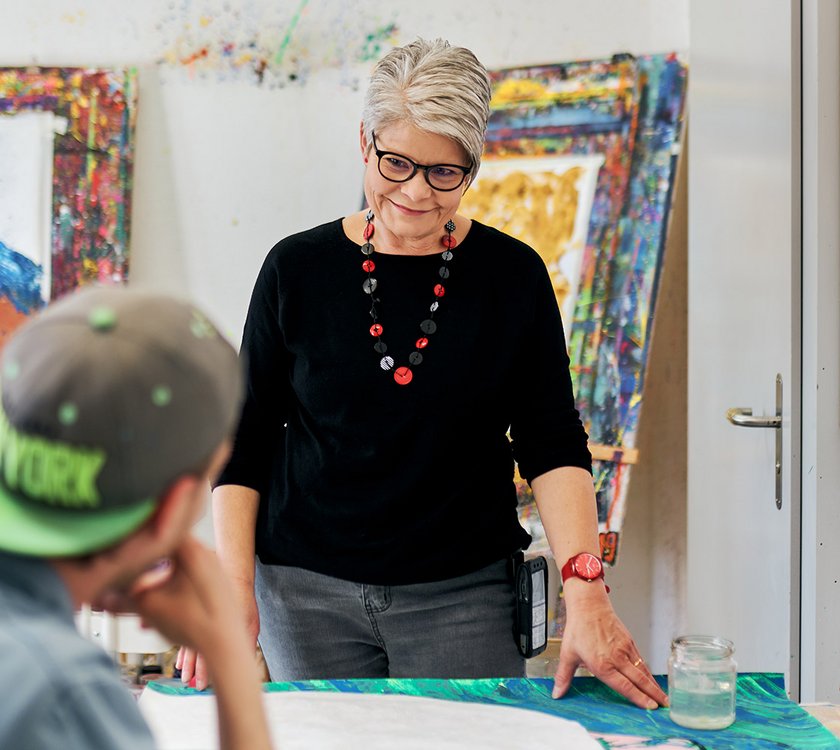 Klinik Selhofen stationäre Behandlung Kreativatelier