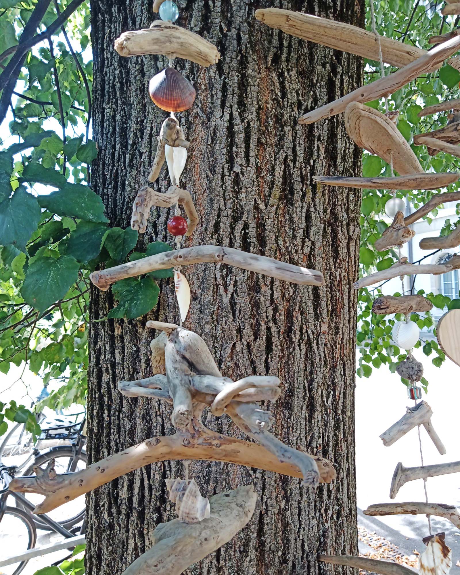 Werkarbeit Schwemmholz-Windspiel